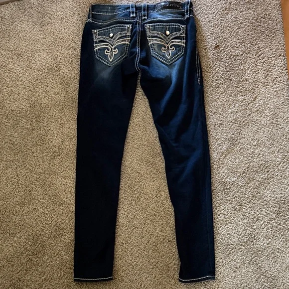 Rock Revival Women's Arisa Skinny Jeans Size 29 - Picture 12 of 16